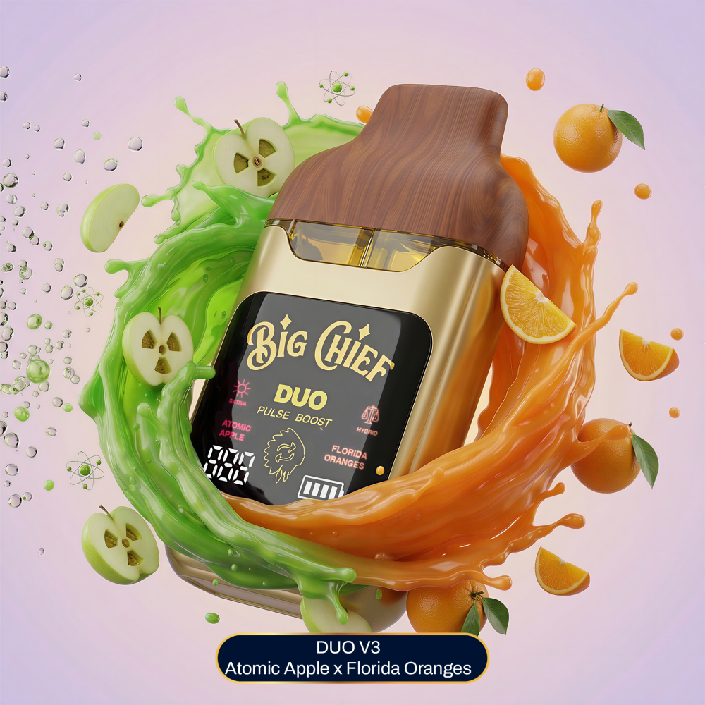 big chief duo v3 atomic apple × florida oranges