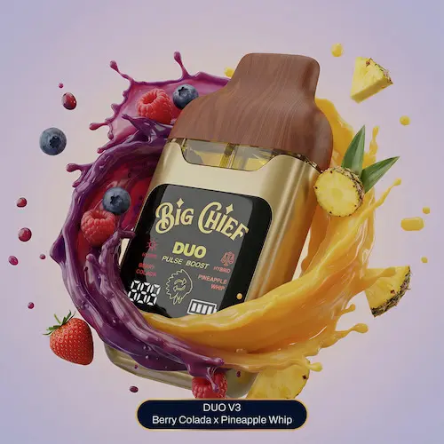 big chief duo v3 berry colada × pineapple whip