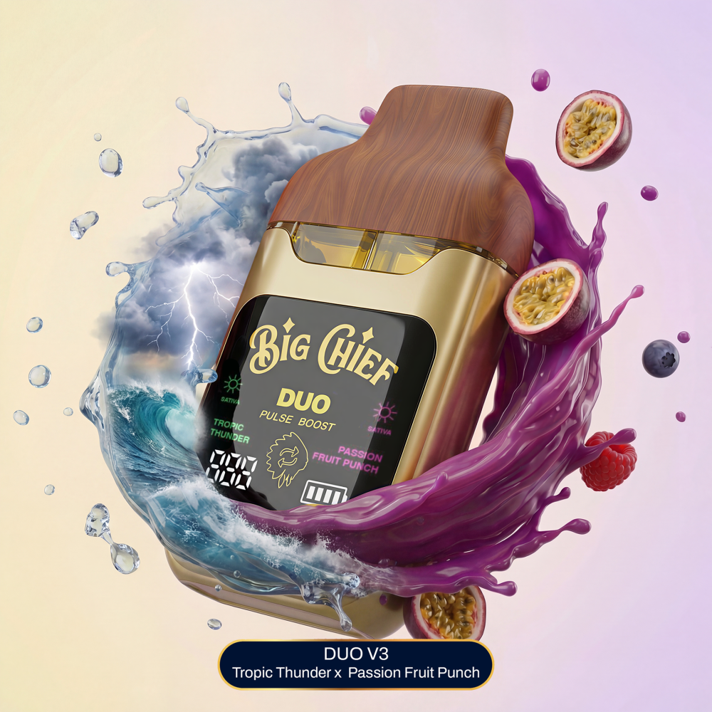 big chief duo v3 tropic thunder × passionfruit punch