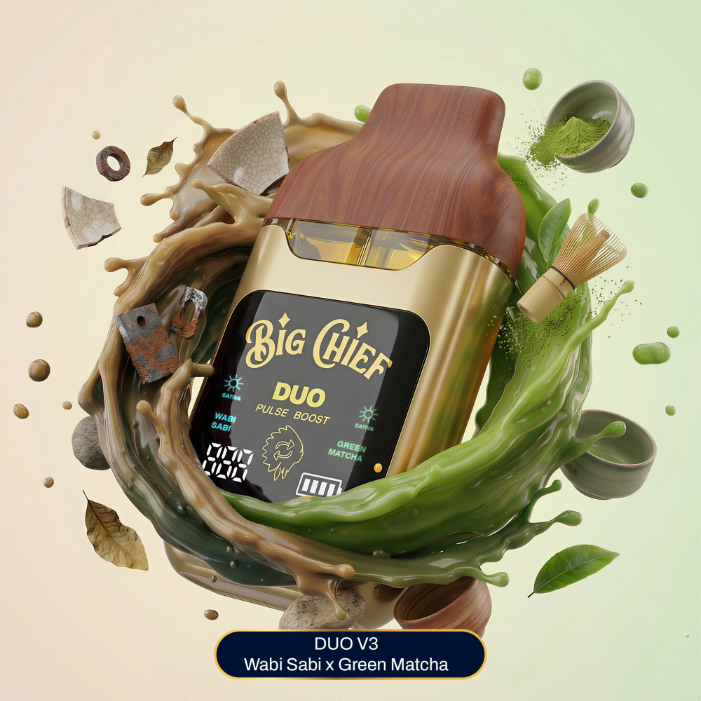 big chief duo v3 wabi sabi × green matcha